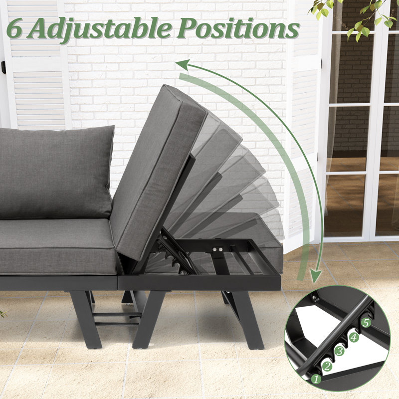 Latitude Run® 153.6'' Outdoor Patio Sectional Sofa Wayfair